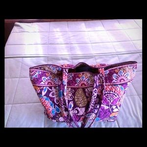 Vera Bradley Large Tote ( Plum )